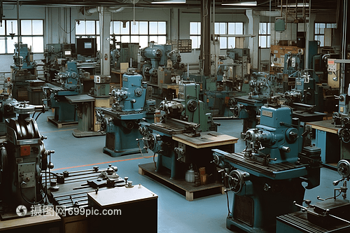 機(jī)械車間的大型設(shè)備圖片